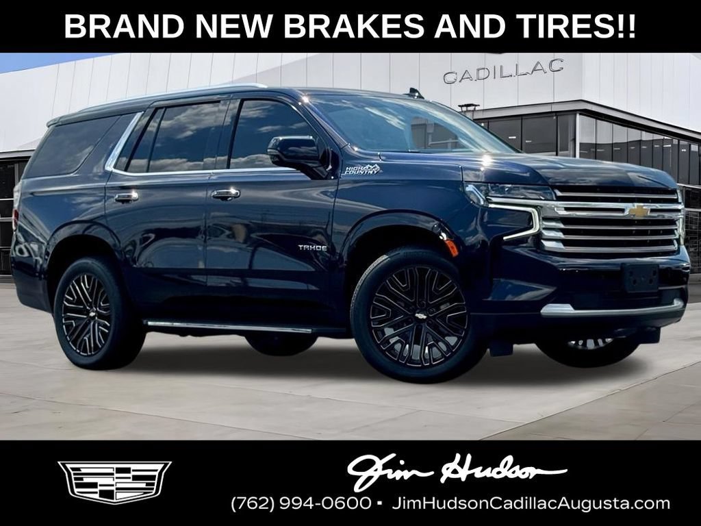 Used 2021 Chevrolet Tahoe High Country