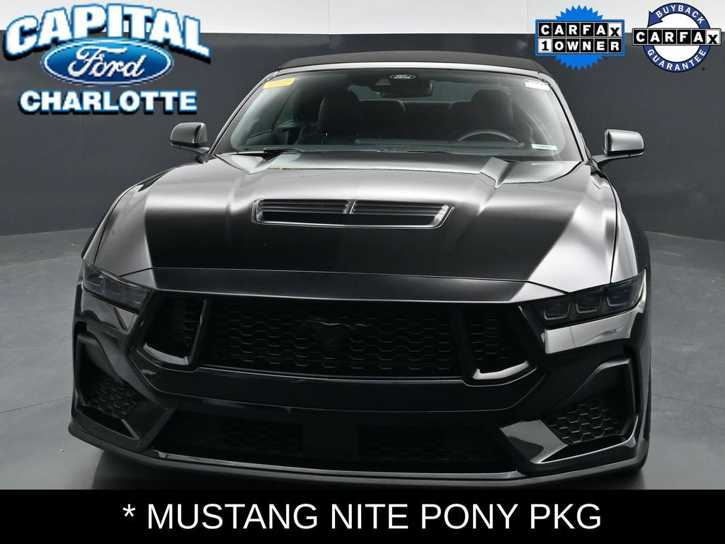 Used 2025 Ford Mustang GT Premium w/ Mustang Nite Pony Package RWD image 3