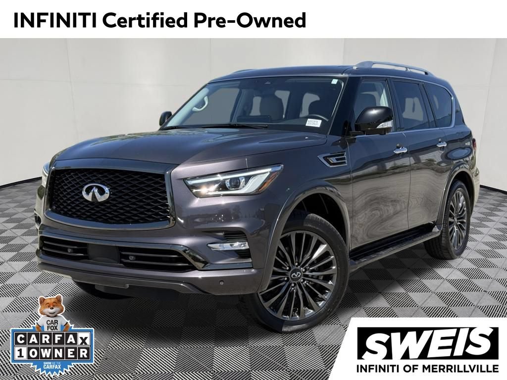 Certified 2023 INFINITI QX80 Premium Select w/ Cargo Package