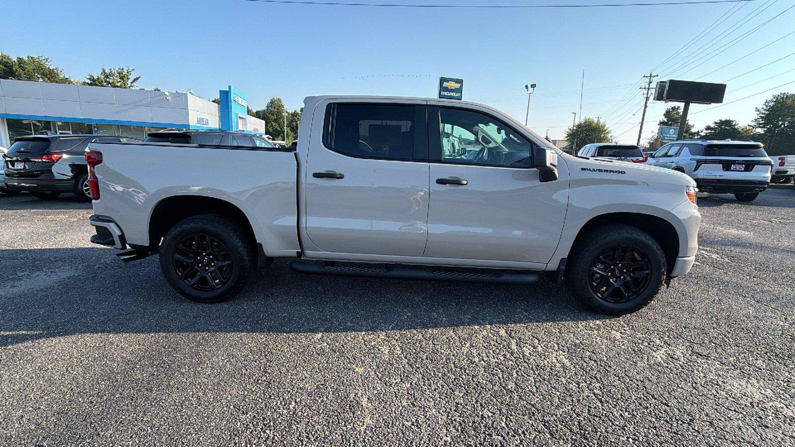 New 2026 Chevrolet Silverado 1500 Custom w/ Turbomax Blackout Package RWD image 4