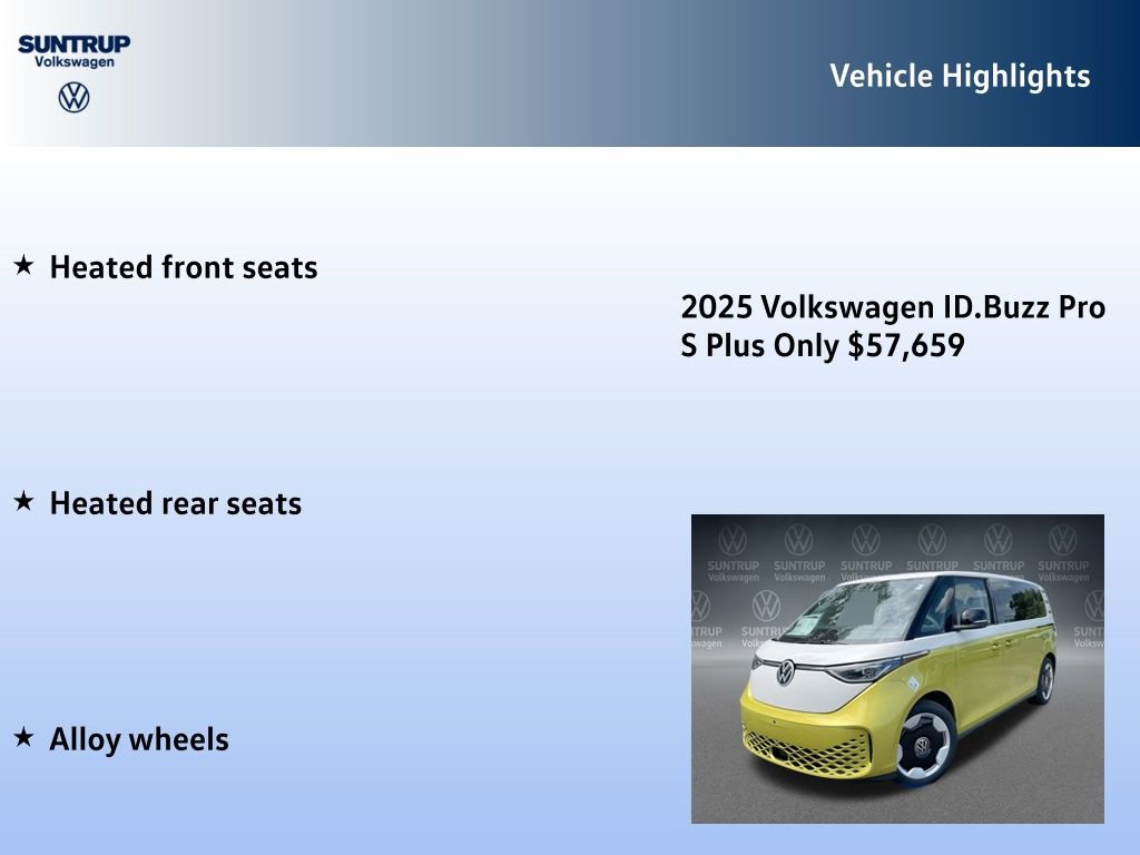 New 2025 Volkswagen ID. Buzz Pro S Plus image 15