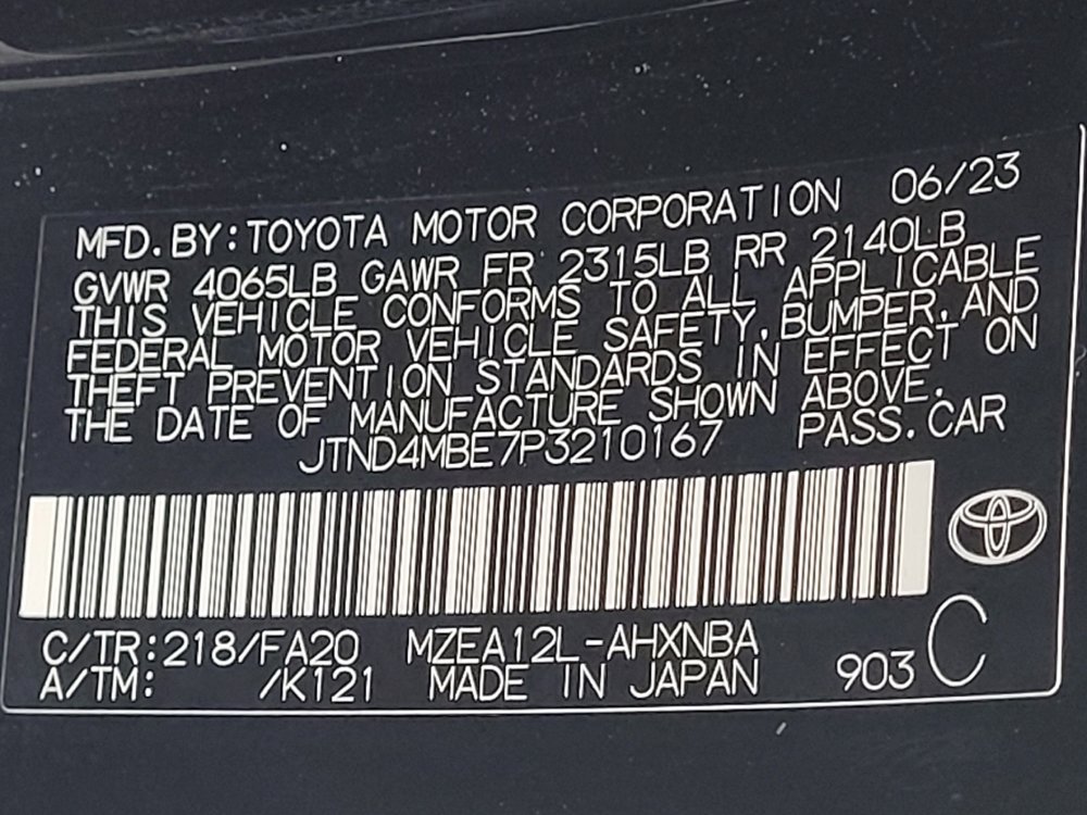 Used 2023 Toyota Corolla SE FWD image 33