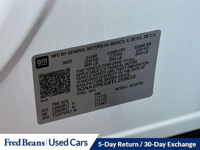 Used 2026 Chevrolet Equinox LT AWD/4WD image 38