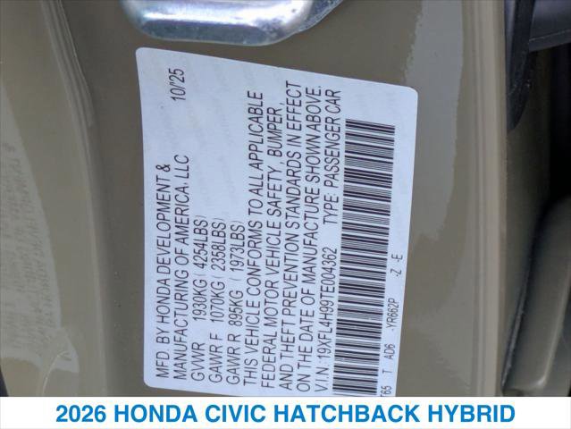 New 2026 Honda Civic Sport Touring image 26