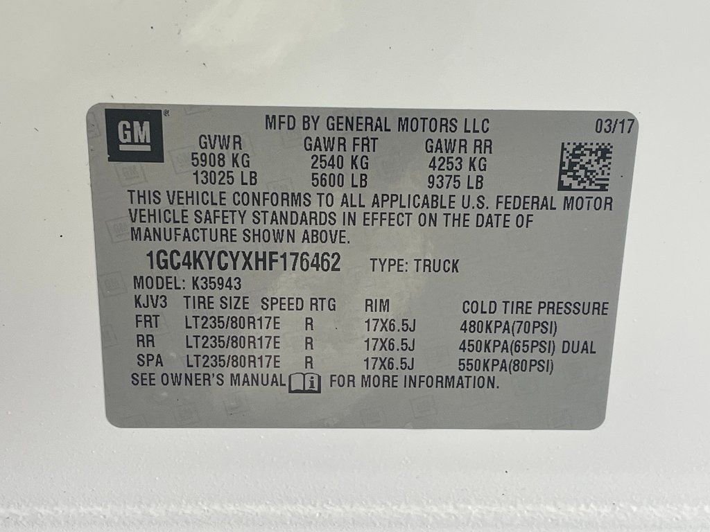 Used 2017 Chevrolet Silverado 3500 W/T w/ WT Fleet Convenience Package AWD/4WD image 25