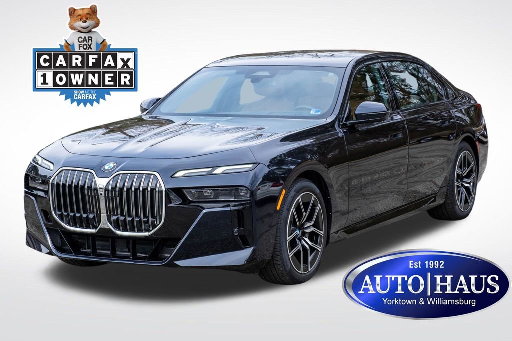 Used 2023 BMW 740i w/ Parking Assistance Package image 1