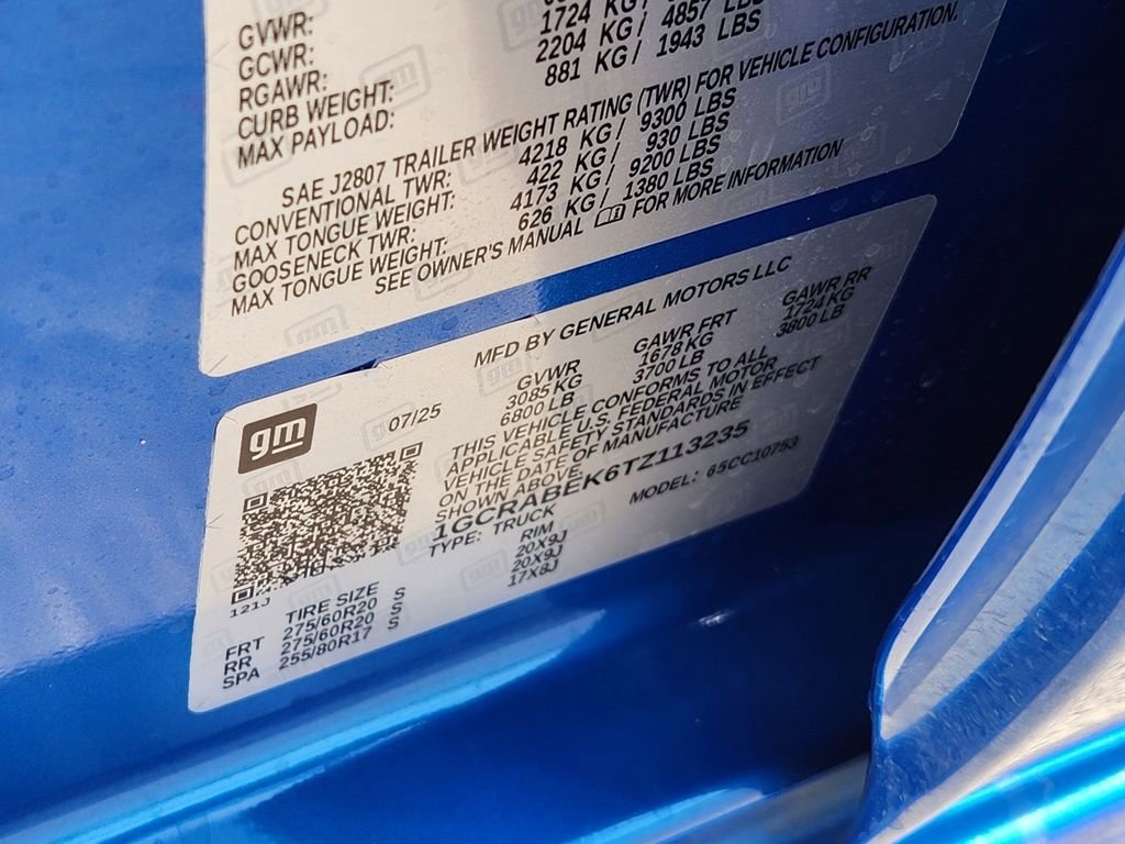 New 2026 Chevrolet Silverado 1500 Custom RWD image 32