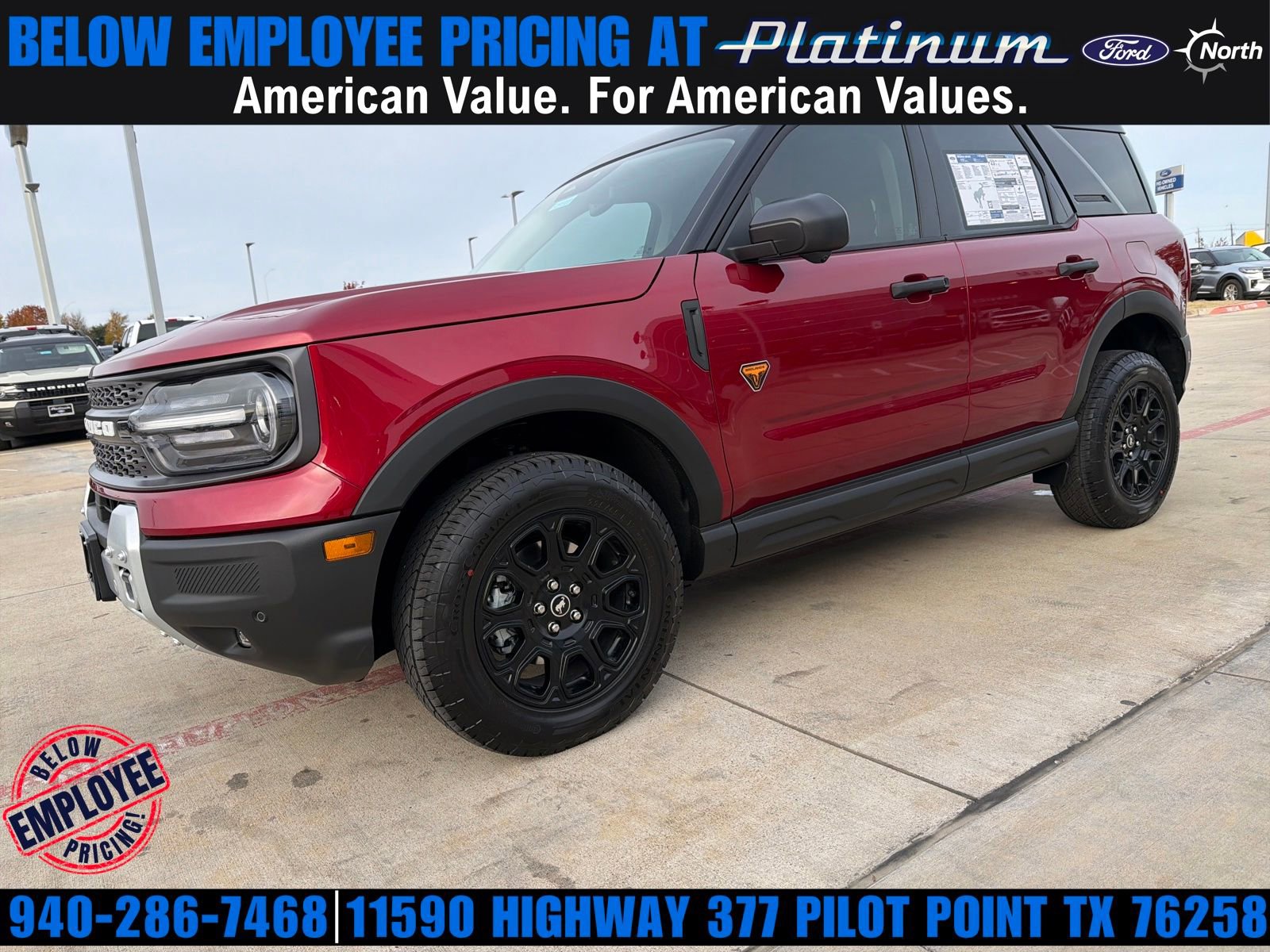 New 2025 Ford Bronco Sport Badlands w/ Badlands Tech Package