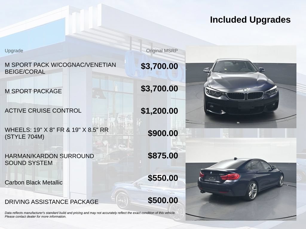 Used 2019 BMW 430i Gran Coupe xDrive w/ M Sport Package AWD/4WD image 5