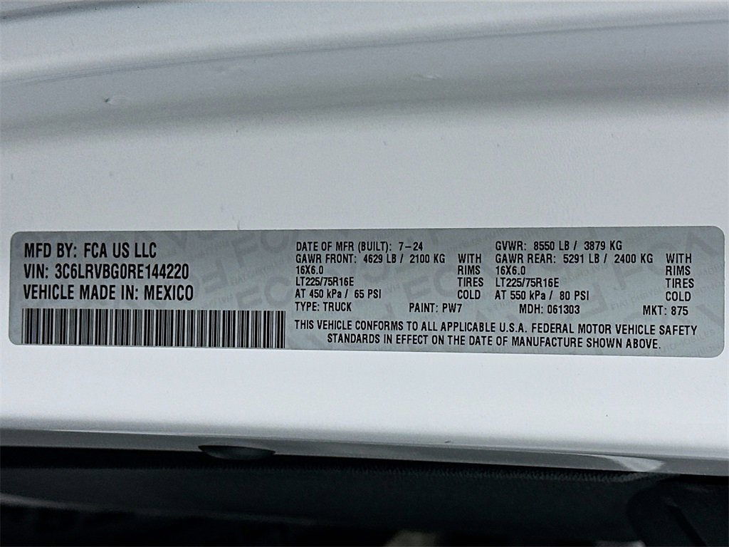 Used 2024 RAM ProMaster 1500 w/ Power Group image 36