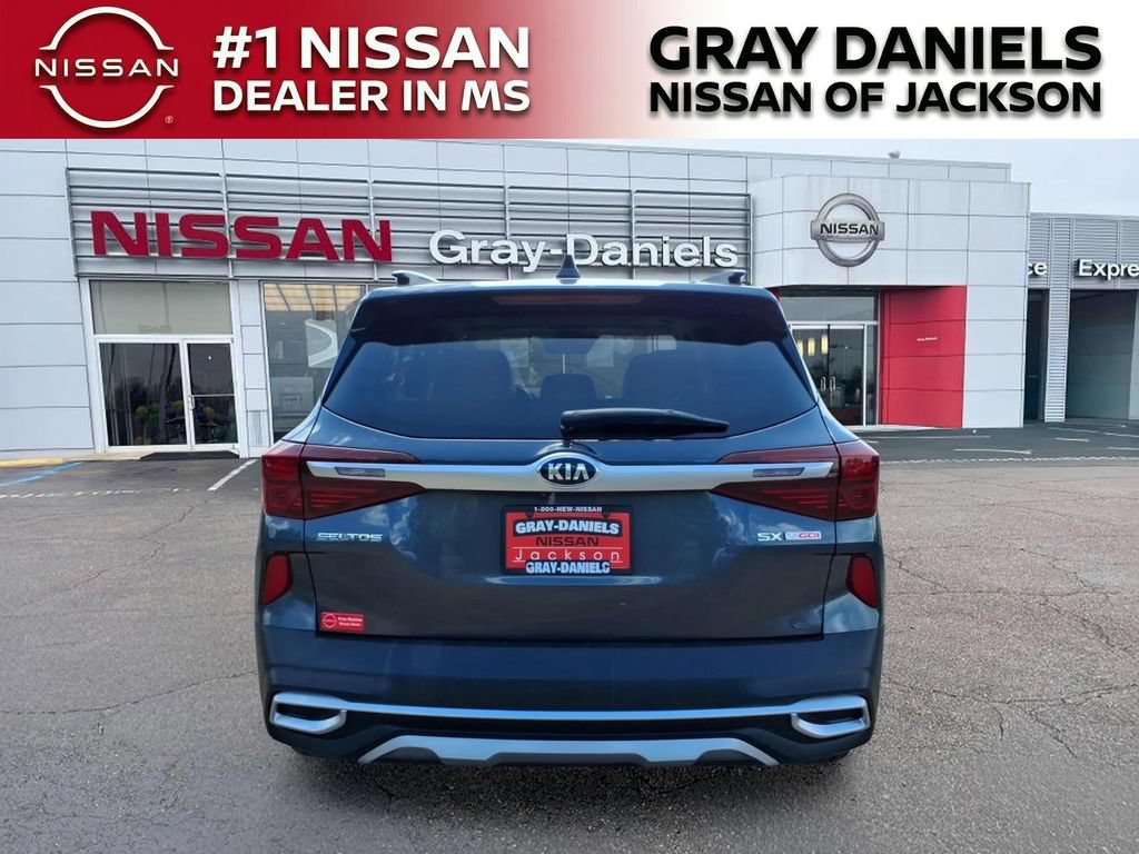 Used 2021 Kia Seltos SX w/ SX Sunroof Package AWD/4WD image 6