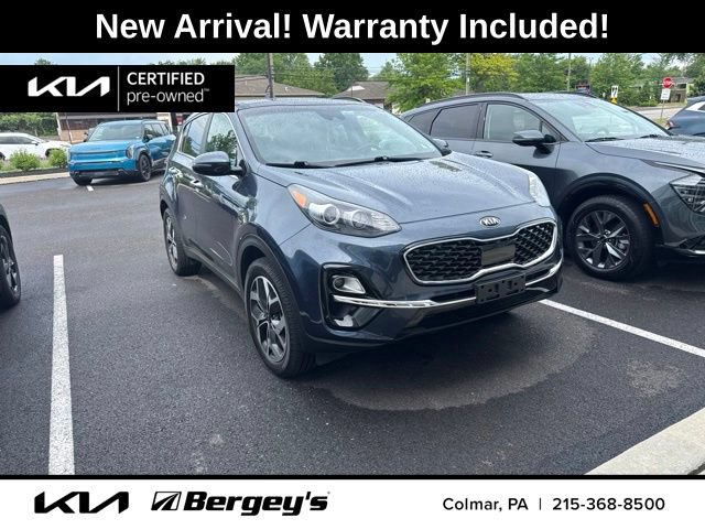 Certified 2021 Kia Sportage EX w/ EX Technology Package AWD/4WD image 1