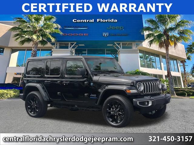 Certified 2025 Jeep Wrangler Unlimited Sahara w/ Safety Group