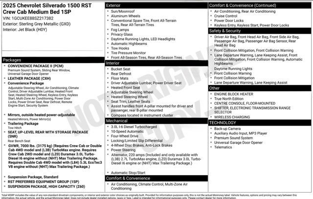 Used 2025 Chevrolet Silverado 1500 RST w/ Convenience Package II image 26