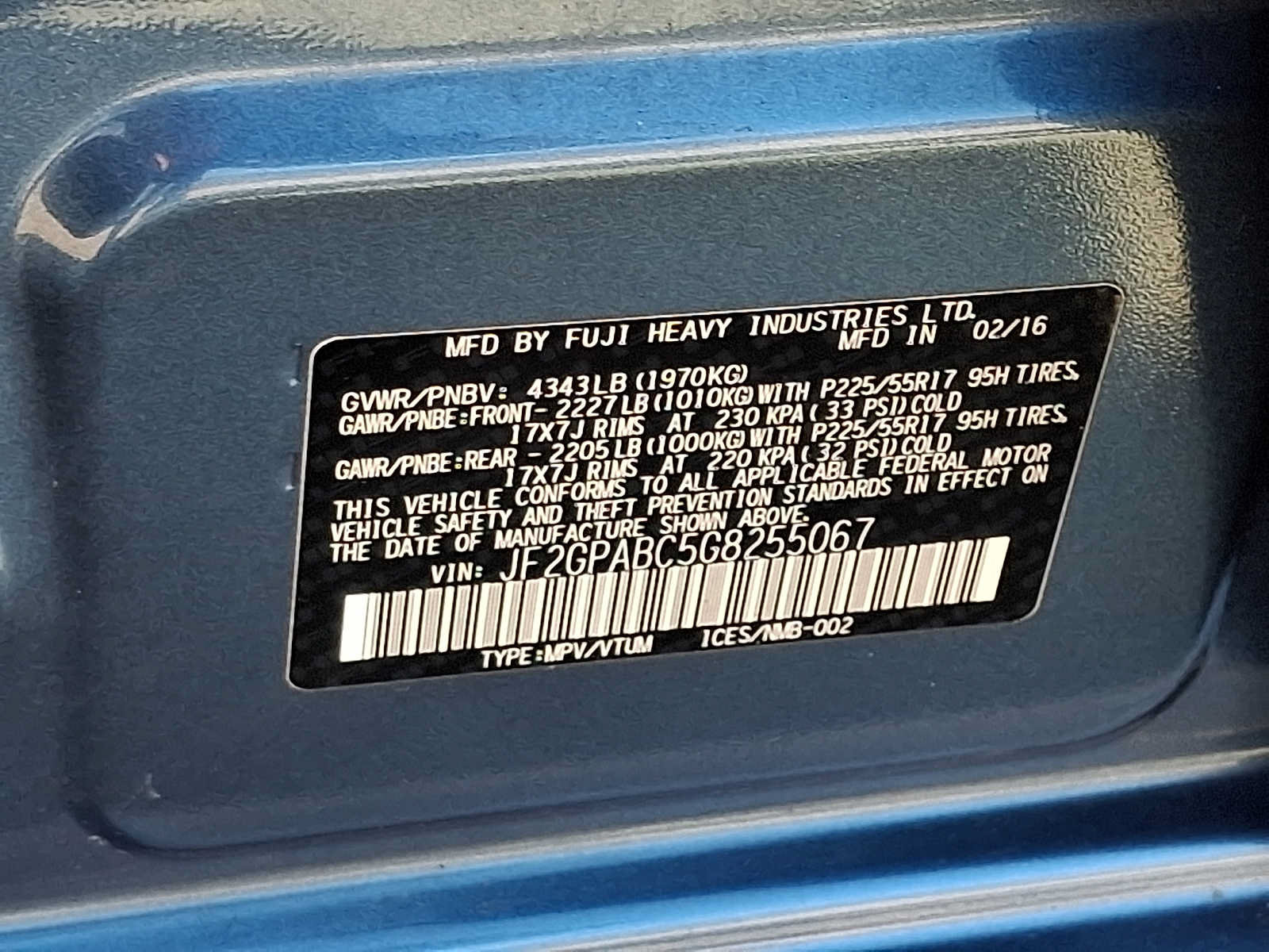 Used 2016 Subaru Crosstrek 2.0i Premium w/ Moonroof Package AWD/4WD image 29