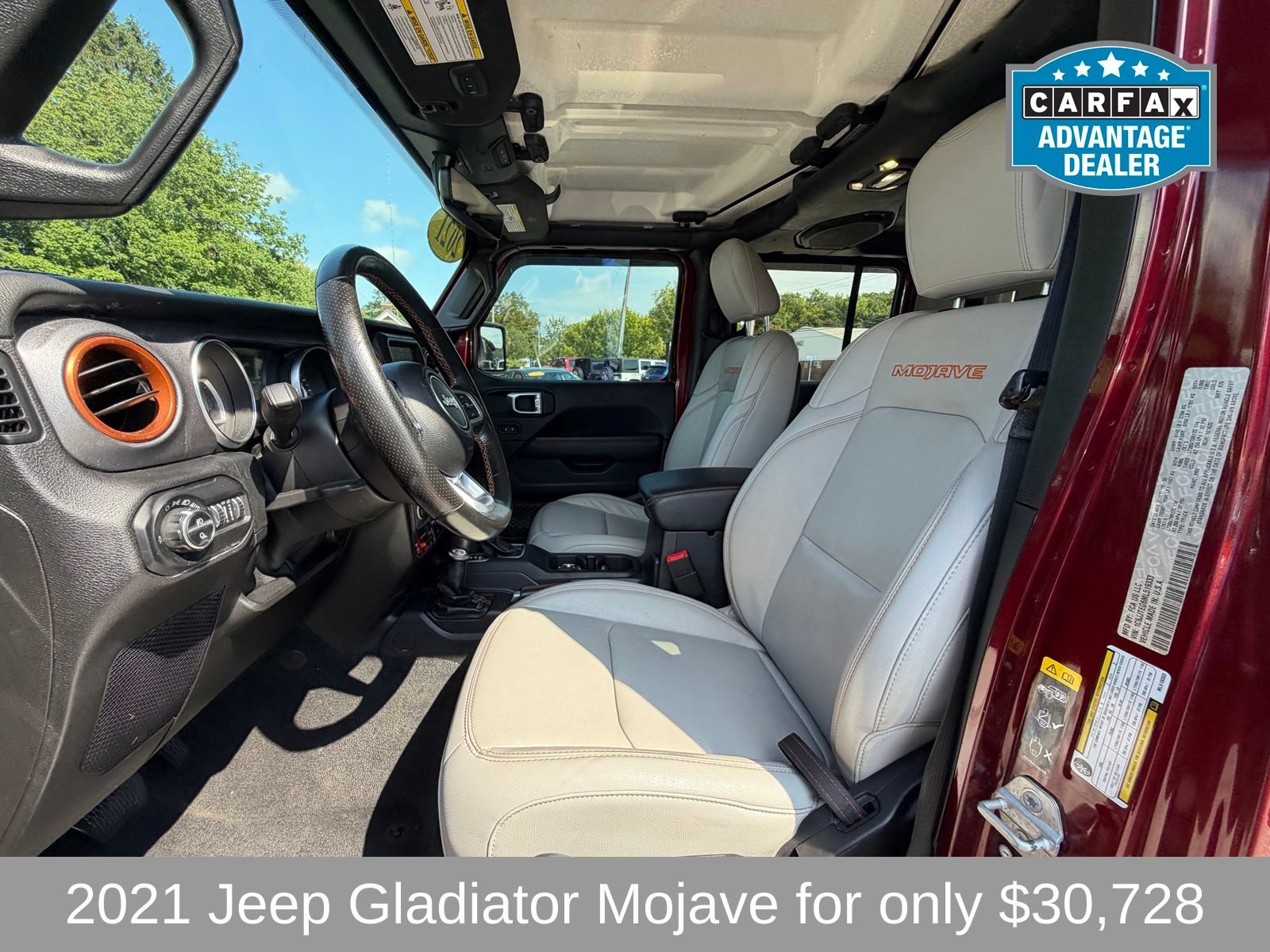 Used 2021 Jeep Gladiator Mojave AWD/4WD image 11