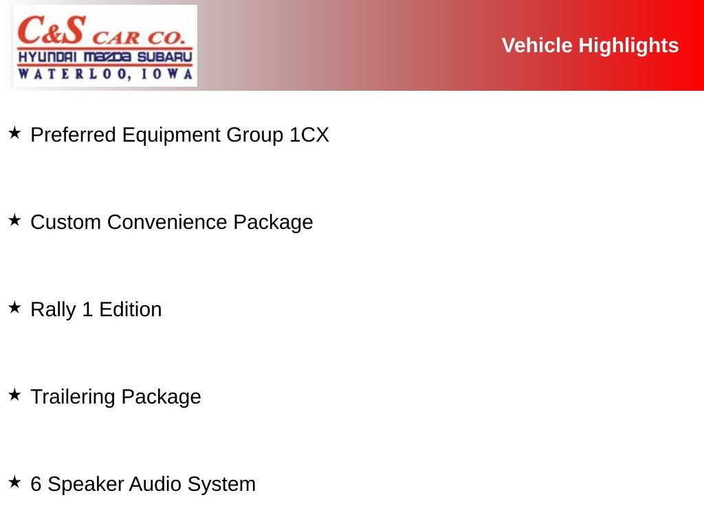 Used 2016 Chevrolet Silverado 1500 Custom w/ Rally 1 Edition AWD/4WD image 2