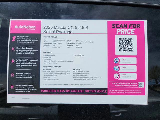 Used 2025 MAZDA CX-5 AWD 2.5 S w/ Select Package image 15