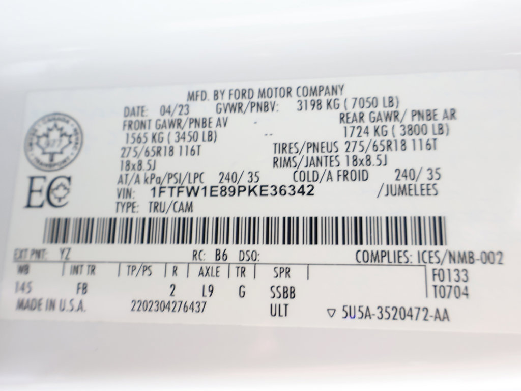 Used 2023 Ford F150 XLT w/ Equipment Group 301A Mid AWD/4WD image 51