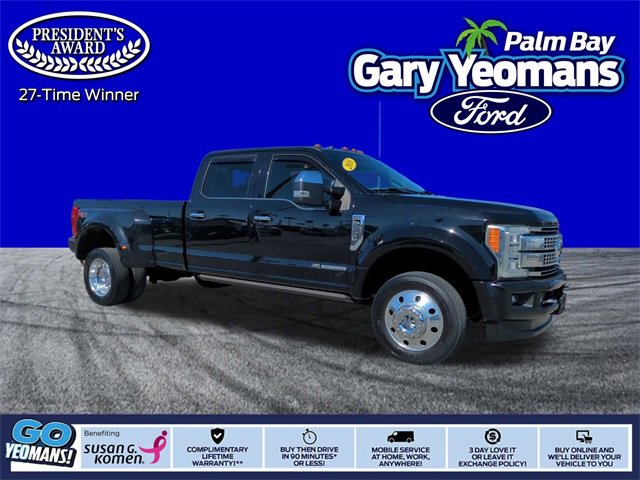 Certified 2018 Ford F450 Platinum w/ Platinum Ultimate Package