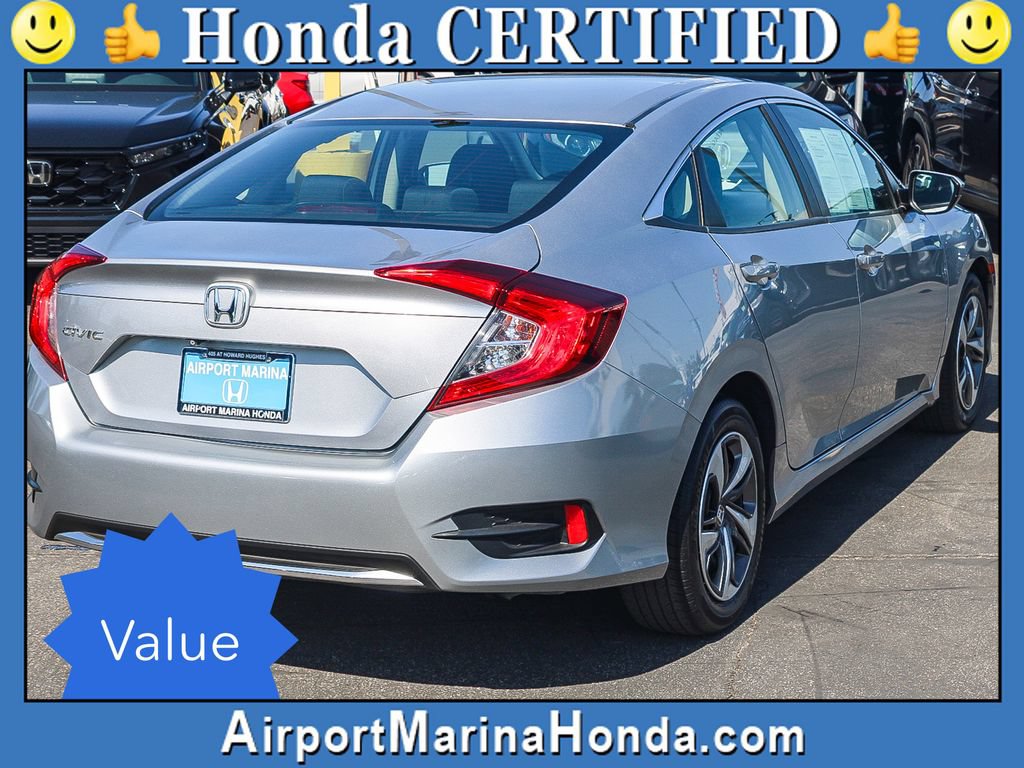 Certified 2019 Honda Civic LX image 8