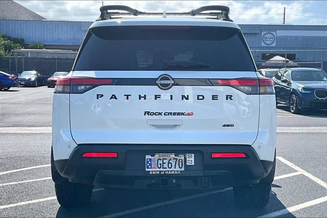 Used 2025 Nissan Pathfinder Rock Creek AWD/4WD image 4