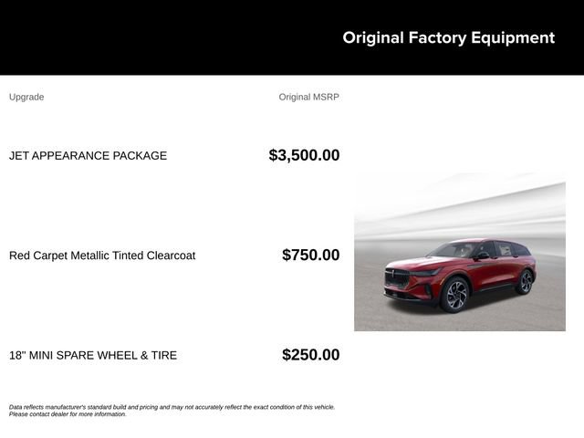 New 2025 Lincoln Nautilus Premier w/ Jet Appearance Package AWD/4WD image 9