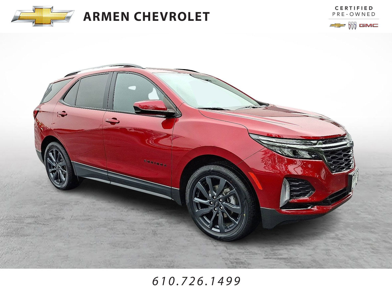 Certified 2022 Chevrolet Equinox RS