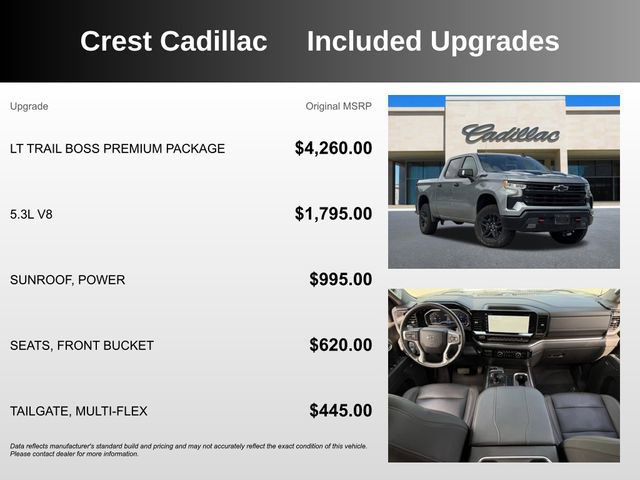 Used 2024 Chevrolet Silverado 1500 LT Trail Boss w/ LT Trail Boss Premium Package AWD/4WD image 5