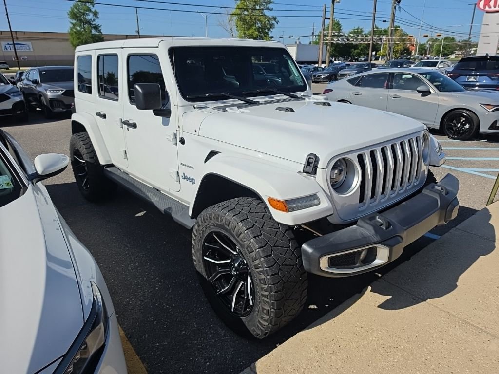 Used 2021 Jeep Wrangler Unlimited Sahara w/ Cold Weather Group image 3