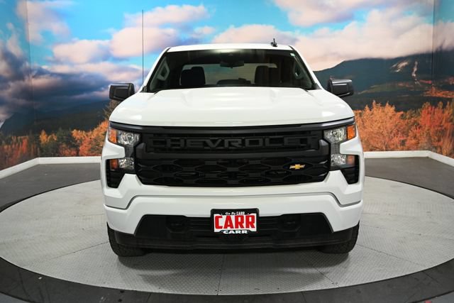 Used 2025 Chevrolet Silverado 1500 Custom w/ Turbomax Blackout Package AWD/4WD image 3