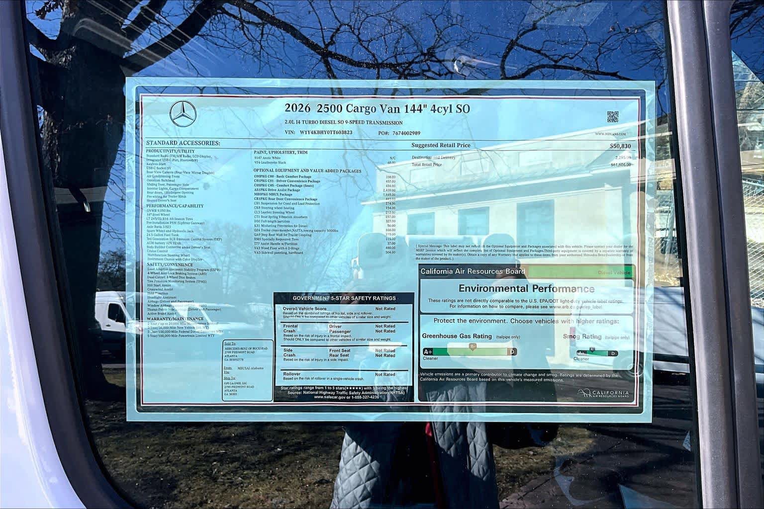 New 2026 Mercedes-Benz Sprinter 2500 image 18