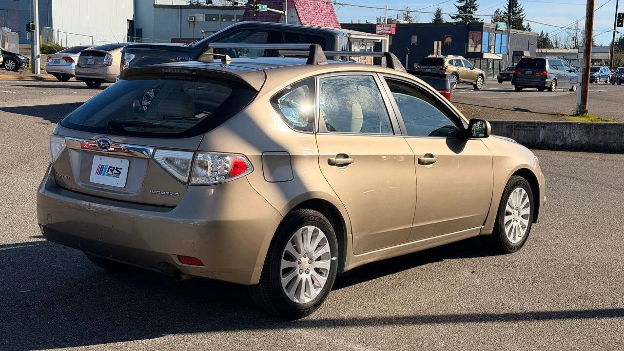 Used 2008 Subaru Impreza 2.5i AWD/4WD image 5