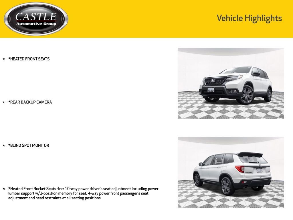 Used 2020 Honda Passport EX-L image 3