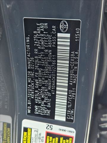 New 2026 Toyota Camry SE image 17