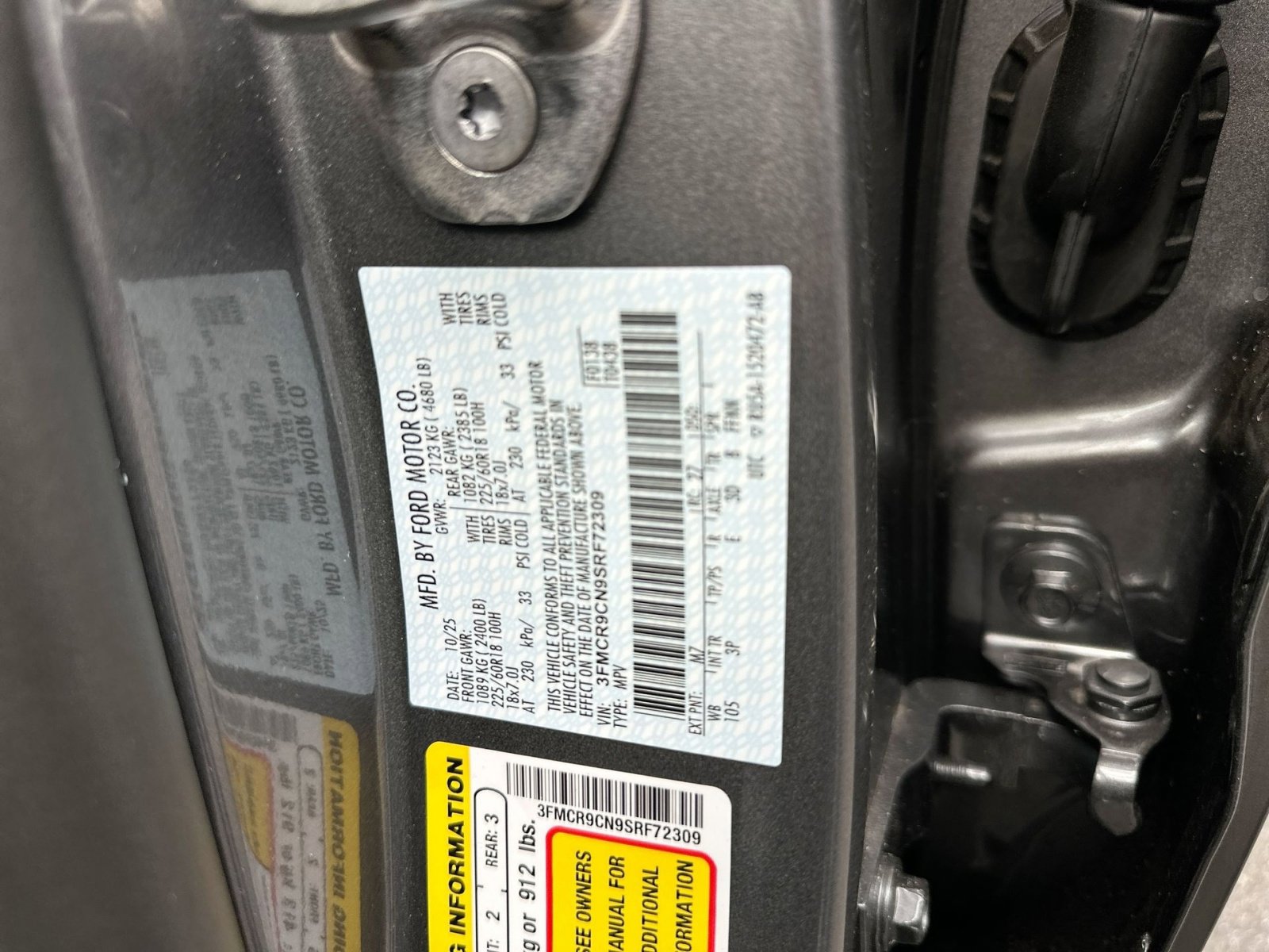 New 2025 Ford Bronco Sport Outer Banks image 40