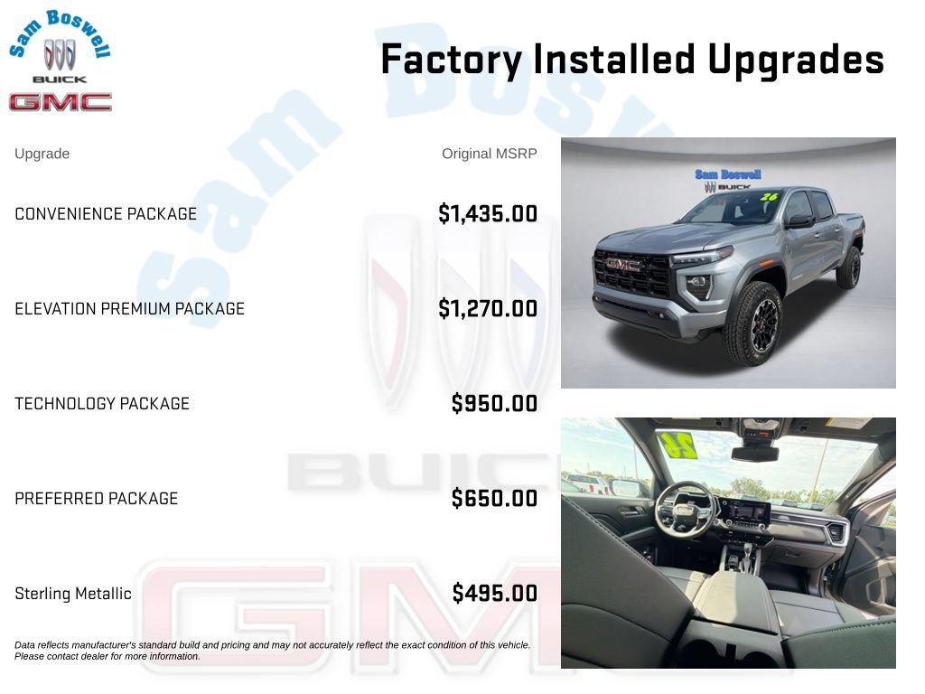 Used 2026 GMC Canyon Elevation w/ Convenience Package RWD image 4