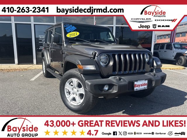 Used 2021 Jeep Wrangler Unlimited Sport