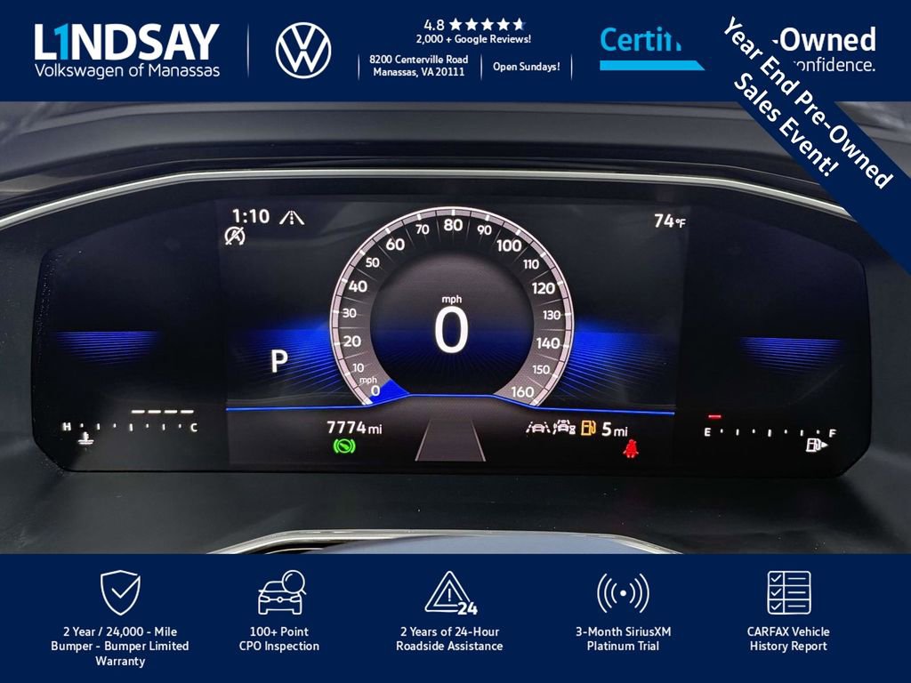 Certified 2024 Volkswagen Jetta SE w/ Panoramic Sunroof Package image 25