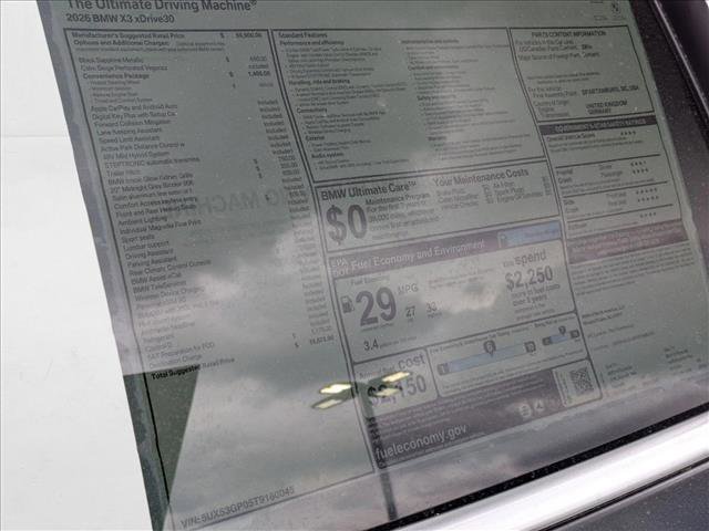 Used 2026 BMW X3 xDrive30 w/ Convenience Package image 18