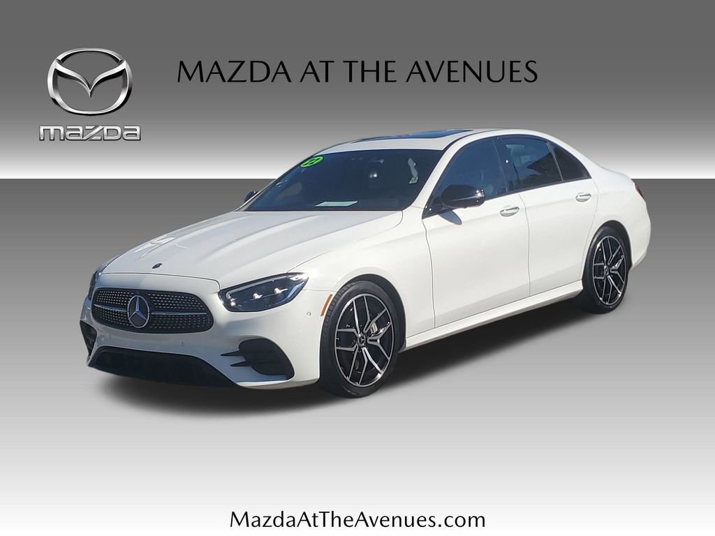 Used 2022 Mercedes-Benz E 350 Sedan w/ AMG Line Exterior image 1