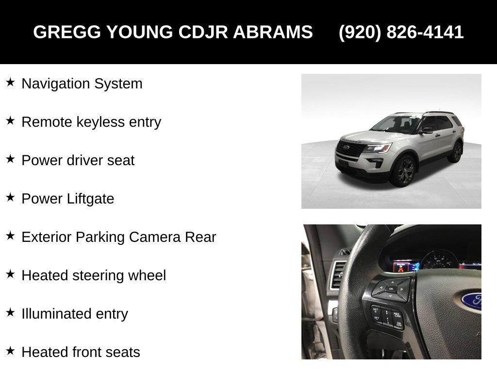Used 2018 Ford Explorer Sport AWD/4WD image 7