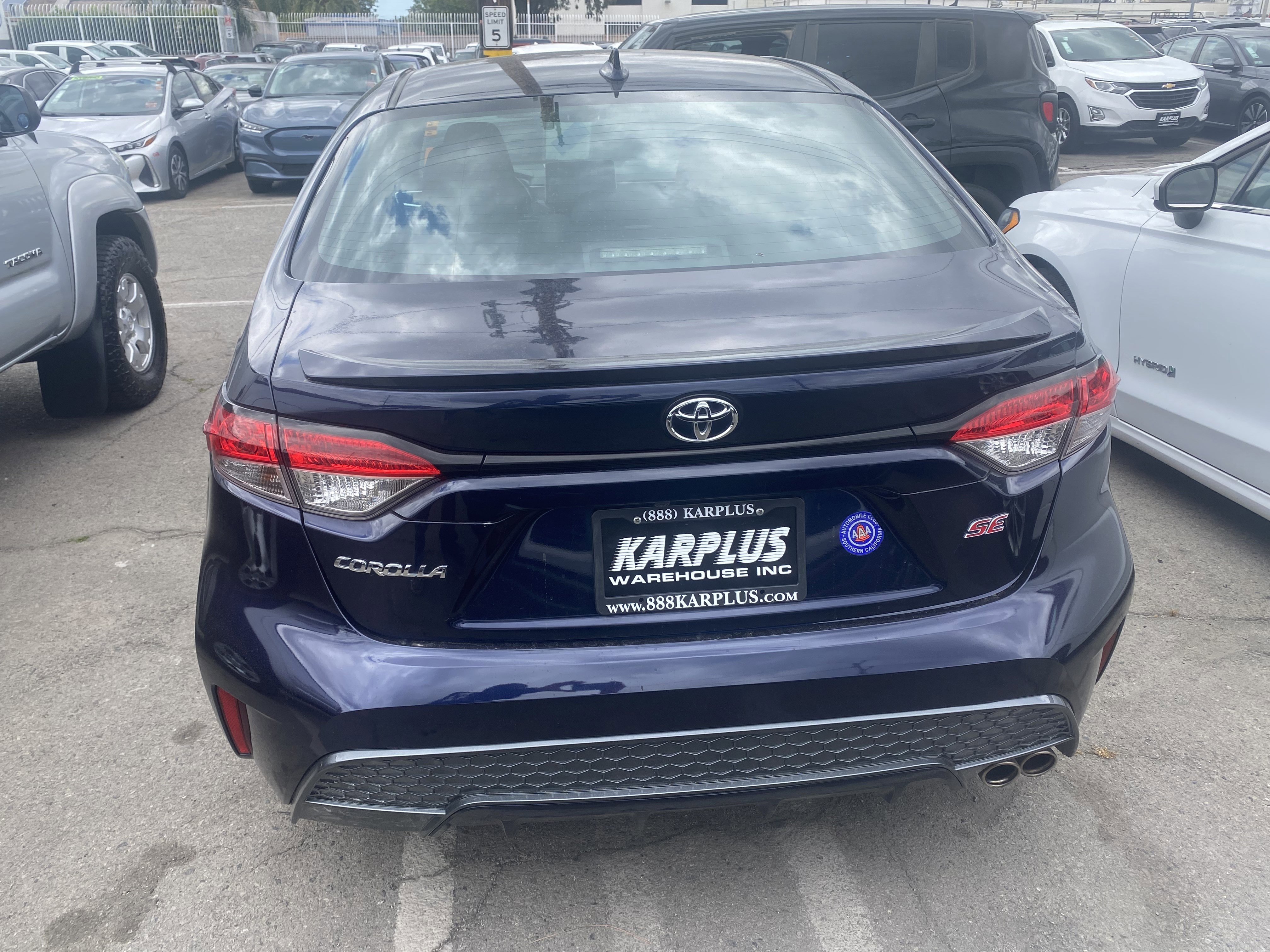 Used 2020 Toyota Corolla SE w/ Carpet Mat Package (TMS) FWD image 8