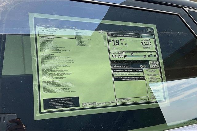 New 2025 Land Rover Range Rover Sport Dynamic SE image 16