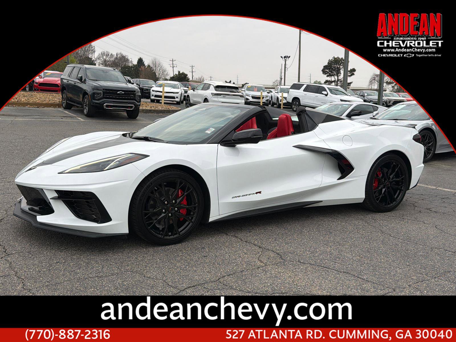 Used 2025 Chevrolet Corvette Stingray Convertible RWD image 1