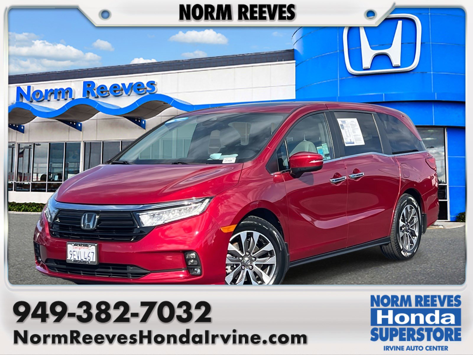 Used 2023 Honda Odyssey EX-L