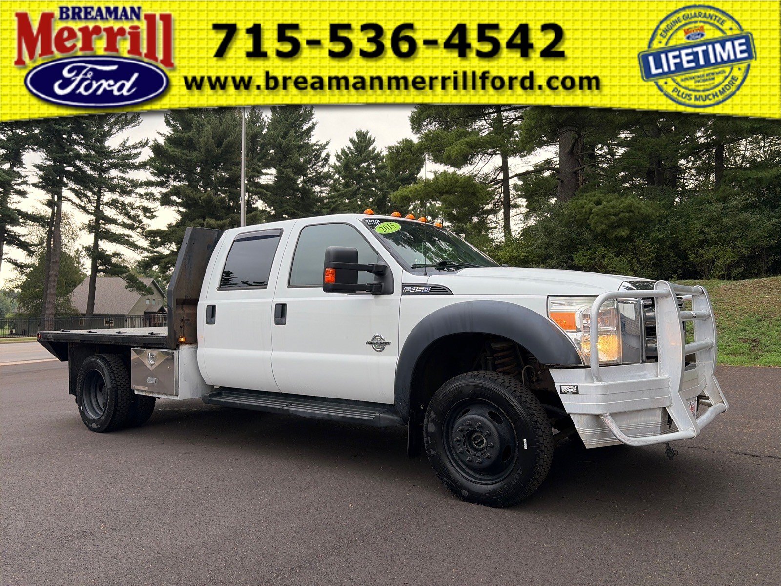 Used 2015 Ford F450 XL w/ Power Equipment Group AWD/4WD image 1