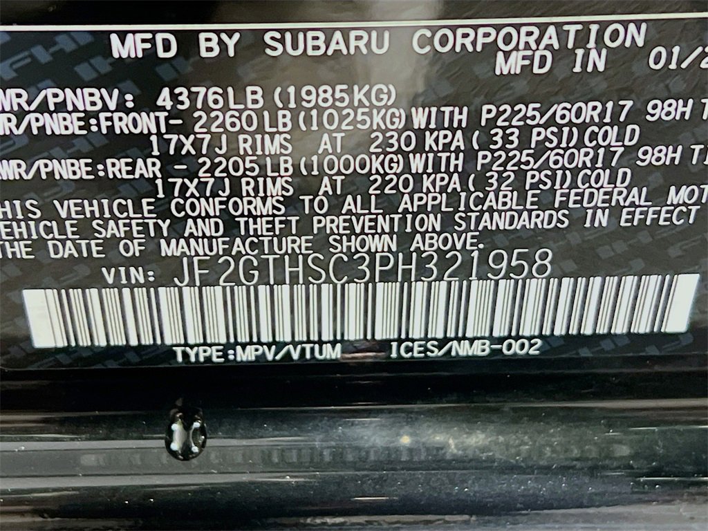 Certified 2023 Subaru Crosstrek 2.5i Sport image 27