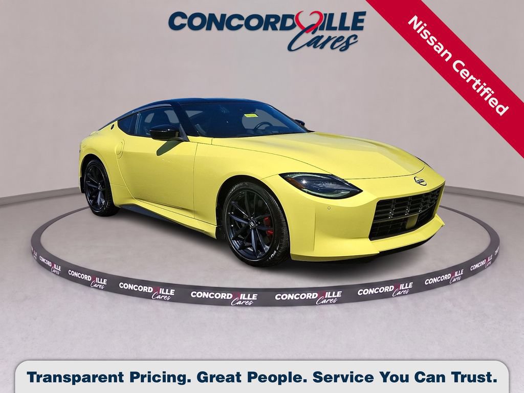 Certified 2024 Nissan Z Performance w/ Floor Mat Package RWD image 1