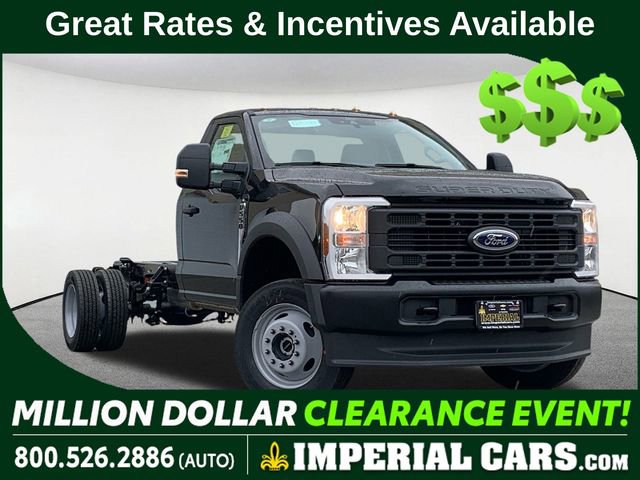 New 2025 Ford F550 4x4 Regular Cab Super Duty w/ Snow Plow Prep Package image 1